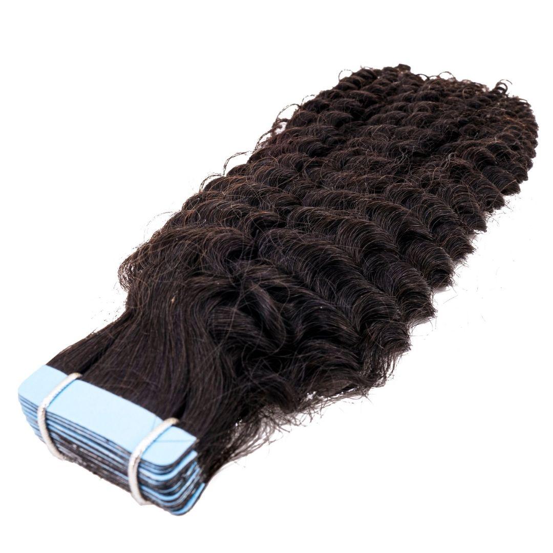 Afro Kinky Curly Tape-In Extensions - Protective Style Studio