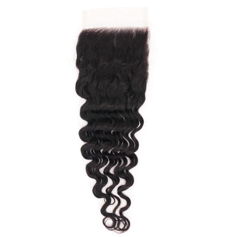 Brazilian Deep Wave 4x4 HD Closure - Protective Style Studio